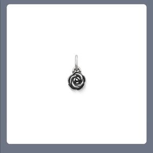 James Avery rose charm